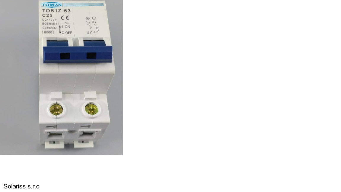 DC automaticky istic P 63A